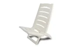 Folding chair Adriatic, white color, load capacity up to 100 kg-1