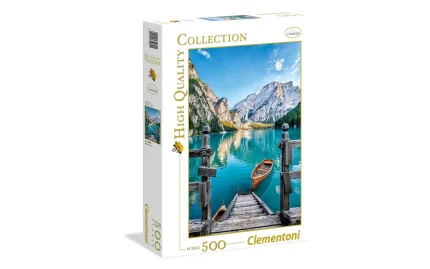 Braies Lake - Clementoni jigsaw puzzle, 500 pieces