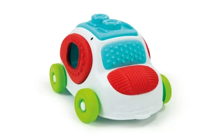 Clemmy car with soft blocks, Clementoni-1