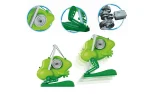 Jumping Bot Robot, Frog, battery operated, Clementoni-1