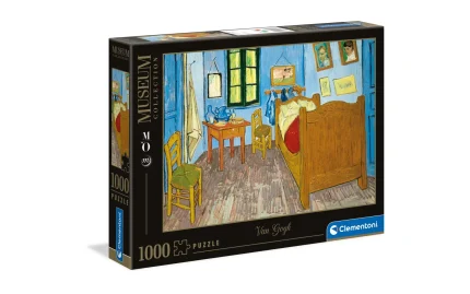 Van Gogh: Bedroom in Arles - Clementoni puzzle, 1000 pieces