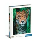 Jaguar in the Jungle - Clementoni puzzle, 500 pieces