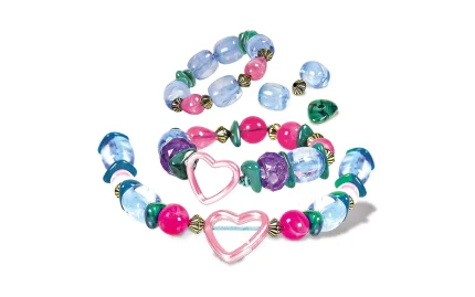 Small bracelets with minerals, Crazy Chic, Clementoni