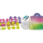 My Multicolour Pendant Jewelry Set, Crazy Chic, Clementoni