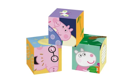 Puzzles in the shape of cubes, 12 pieces, Clementoni