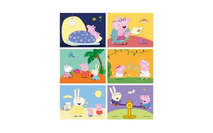 Puzzles in the shape of cubes, 12 pieces, Clementoni-1