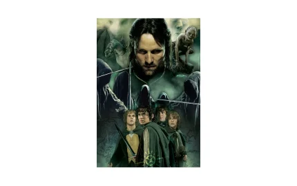 Lord of the Rings- Clementoni puzzle, 1000 pieces