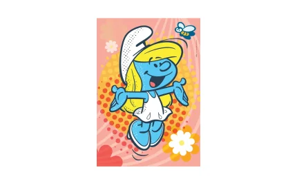 The Smurfs puzzle, 3 x 48 pieces, Clementoni