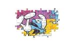 The Smurfs puzzle, 3 x 48 pieces, Clementoni-3