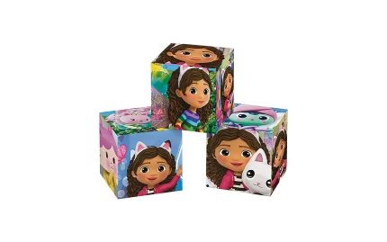 Cubes, 12 pieces, Gabby's dollhouse