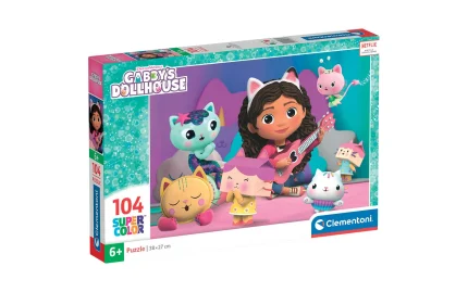 Gabby's Dollhouse Clementoni Puzzle, 104 pieces-1