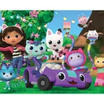 Gabby's Dollhouse II Clementoni puzzle, 104 pieces