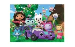 Gabby's Dollhouse II Clementoni puzzle, 104 pieces