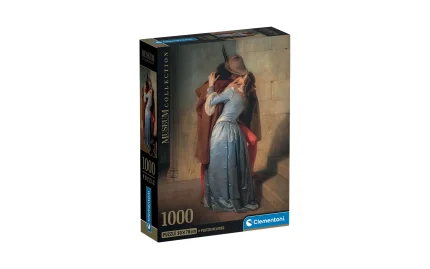 The Kiss - Hayez - Clementoni Museum Puzzle, 1000 Pieces-1