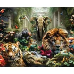 Mystic jungle - Clementoni puzzle, 1000 pieces