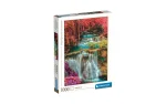 Colorful Thai Waterfalls - Clementoni Jigsaw Puzzle, 1000 pieces-1