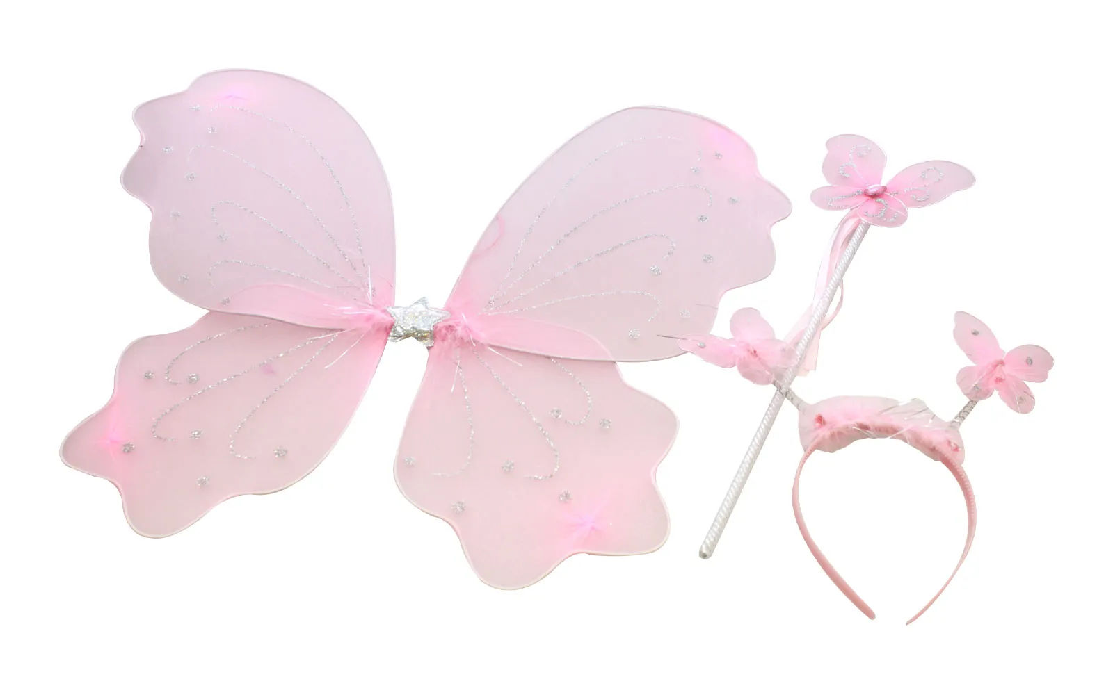 Carnival toys butterfly wings + antennae + stick Carnival toys butterfly wings + antennae + stick