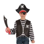 Carnival toys pirate jacket + hat