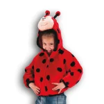 Costume of baby ladybug jumpsuit