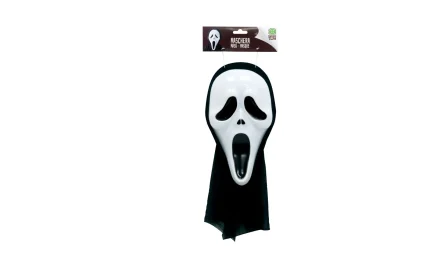 Ghost mask with hood, Carnival Toys