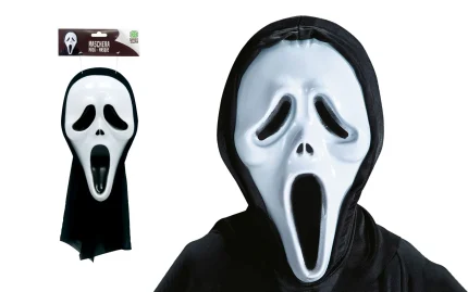 Ghost mask with hood, Carnival Toys-1
