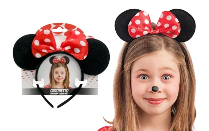 Carnival toys hoop mouse + bow-1