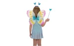 Carnival toys colorful butterfly wings + ring + stick-3