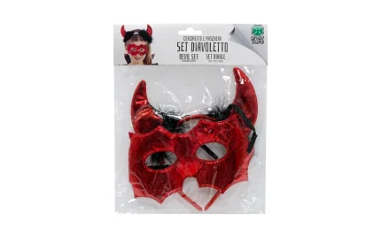 Carnival toys devil mask + hoop