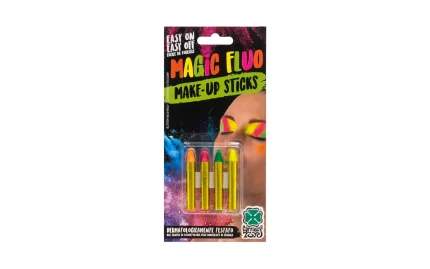Carnival toys fluo colored pencils 4 pcs