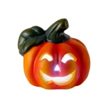 Ceramic pumpkin candle holder, 7 cm, Carnival Toys
