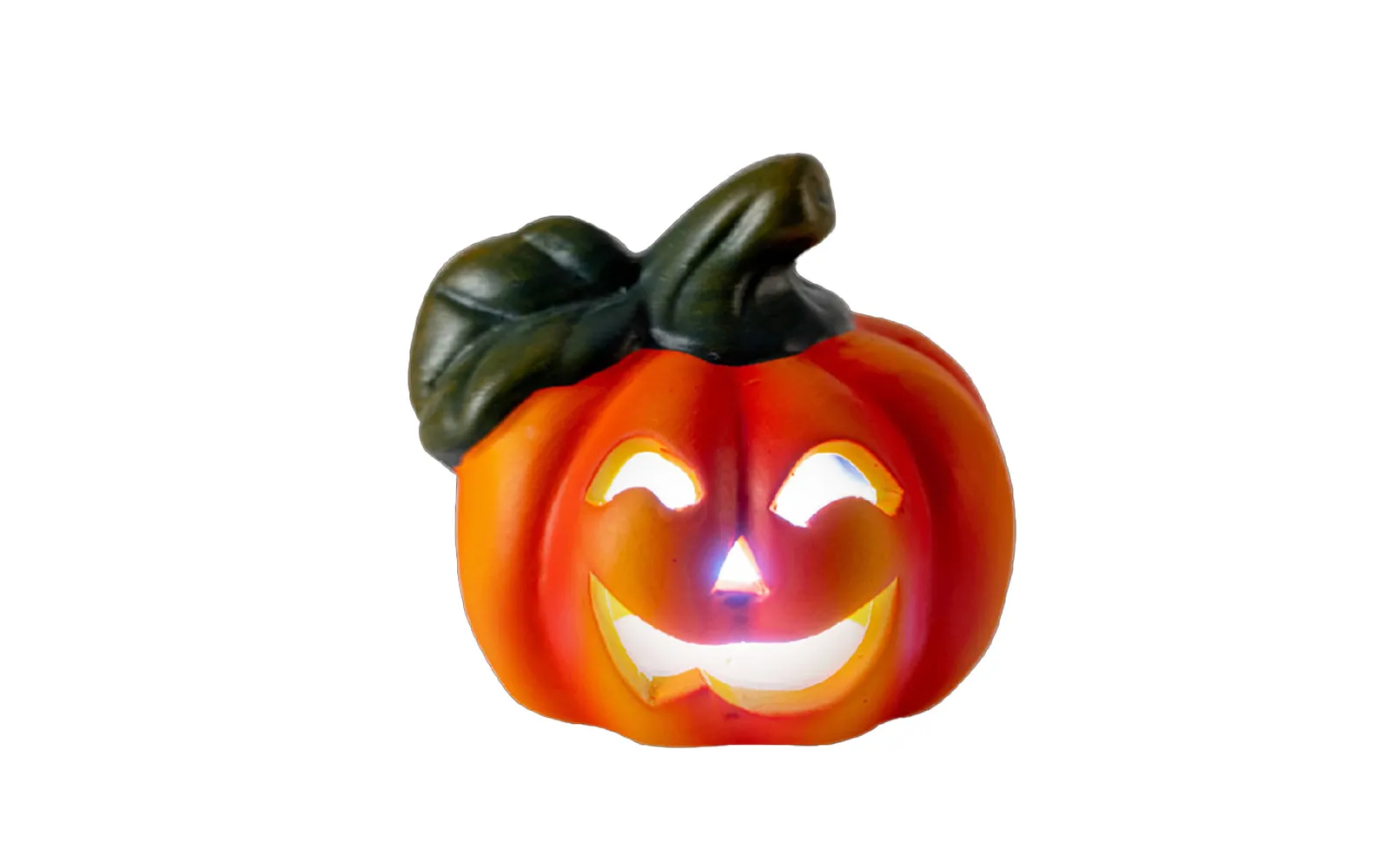 Ceramic pumpkin candle holder, 7 cm, Carnival Toys Ceramic pumpkin candle holder, 7 cm, Carnival Toys