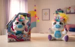 Stuffed animal Furry Tails - Lily Unicorn, with sound-10
