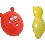 Animal-themed balloons, 16 pieces, Unikatoy