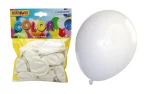 White balloons, 24 pieces, Unikatoy-3