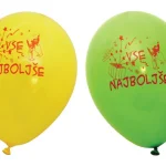 Baloons Happy Birthday, 15 pcs, Unikatoy