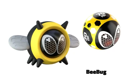 Freak Marbles, 6 pieces, yellow