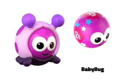 Freak Marbles, 6 pieces, green-1