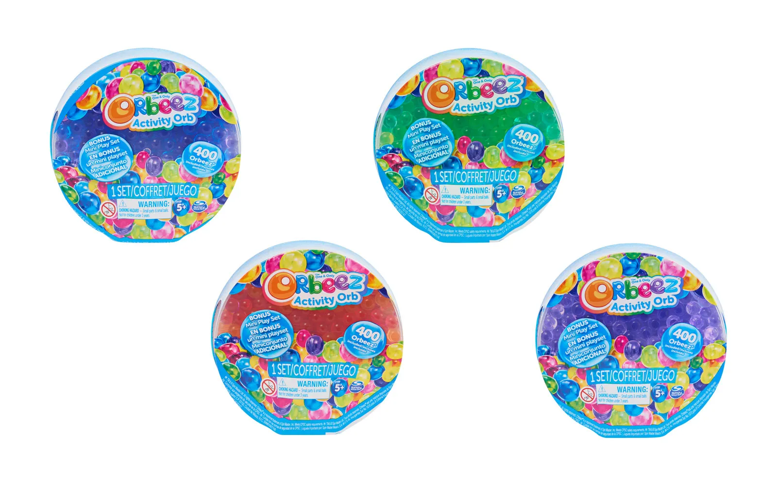 Soft water beads Orbeez Activity Orb, set Soft water beads Orbeez Activity Orb, set