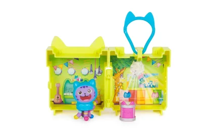 Mini set of cat house, Gabby's Dollhouse, Spinmaster-1