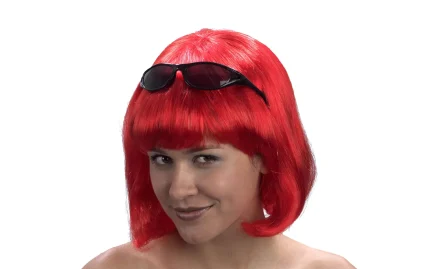 Carnival wig bob three different colors-1