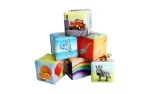 Baby cubes - Unikatoy, 6 pieces