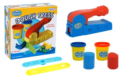 Playdough + press, set, Unikatoy-1