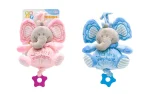 Baby plush elephant pull toy, 18 cm, Unikatoy-4
