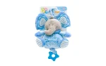 Baby plush elephant pull toy, 18 cm, Unikatoy-2