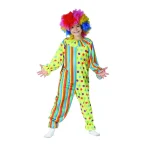 Children's carnival costume clown dots