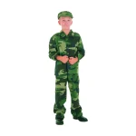 Children's soldier army costume