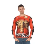 Adult Carnival Costume-Zombie Racer Shirt