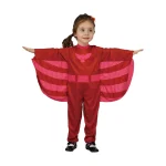 Baby carnival costume Pajama Hero, red color