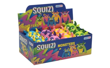 Monster Squizi Figure with Light, Unikatoy-1
