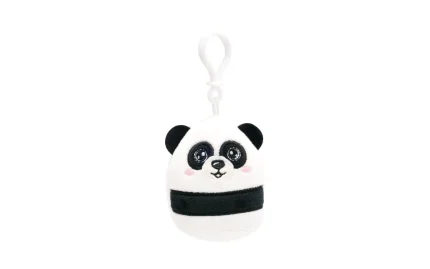 Plush animal-shaped keychain, 9 cm-1